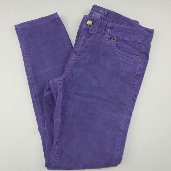 Vineyard Vines Pants - Vineyard Vines Corduroy Pants Purple Size 4